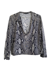 Load image into Gallery viewer, GUCCI by TOM FORD S/S 2000 Python Print Top
