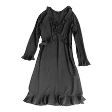 Load image into Gallery viewer, GUCCI by TOM FORD S/S 1999 Black Ruffled Dress
