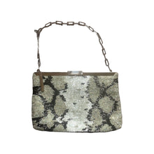 Load image into Gallery viewer, GUCCI by TOM FORD S/S 2000 Python Print Beaded Evening Bag
