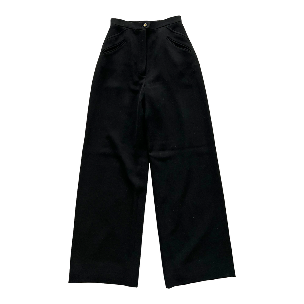 CHANEL black trousers