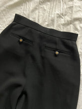 Load image into Gallery viewer, CHANEL black trousers
