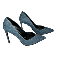 Load image into Gallery viewer, SAINT LAURENT Anja Denim Pumps
